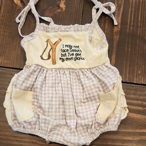 Smocked by Chic Baby Romper